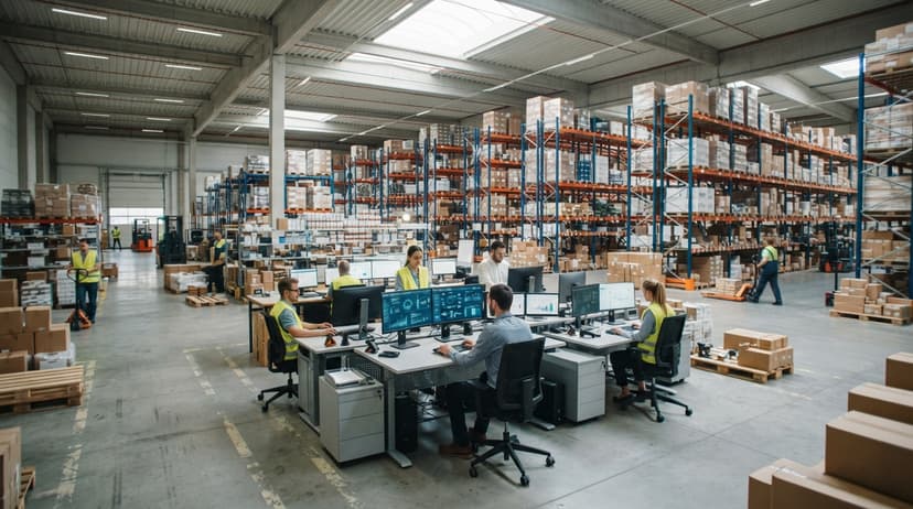 The wider operation that order management system runs
