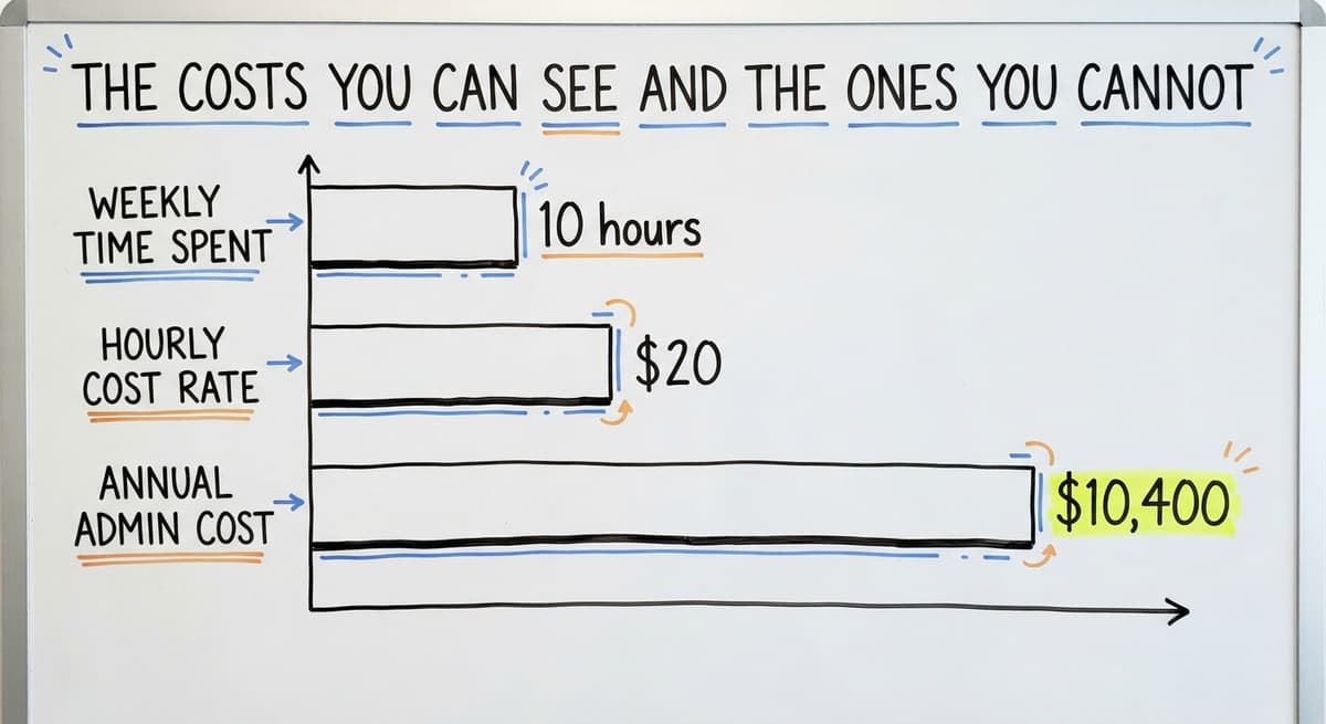 The Costs You Can See and the Ones You Cannot, in figures