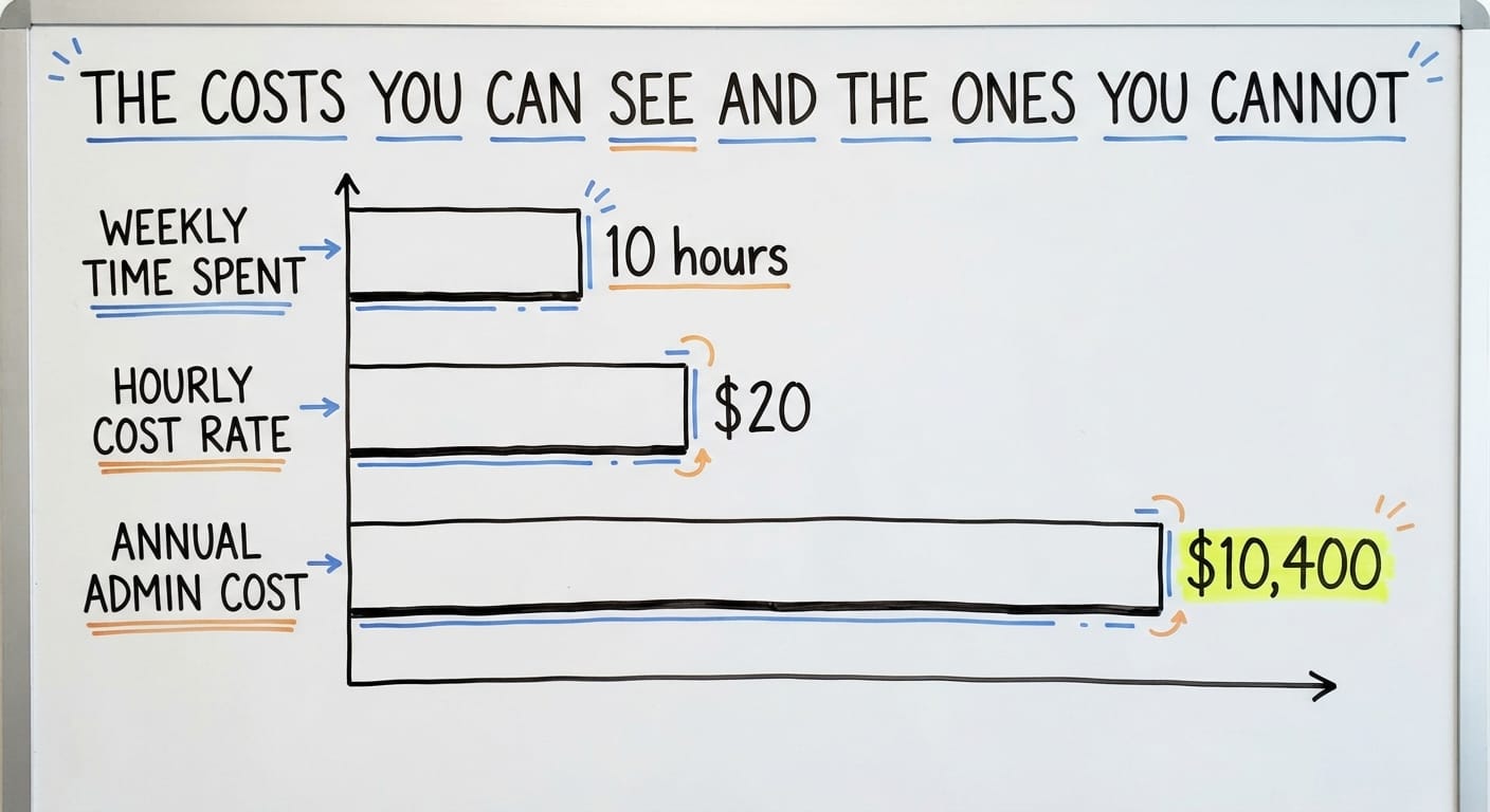 The Costs You Can See and the Ones You Cannot, in figures