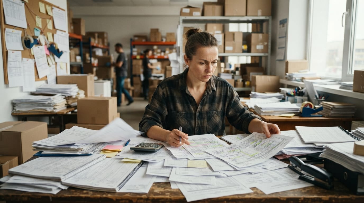 The manual process ordering management system replaces