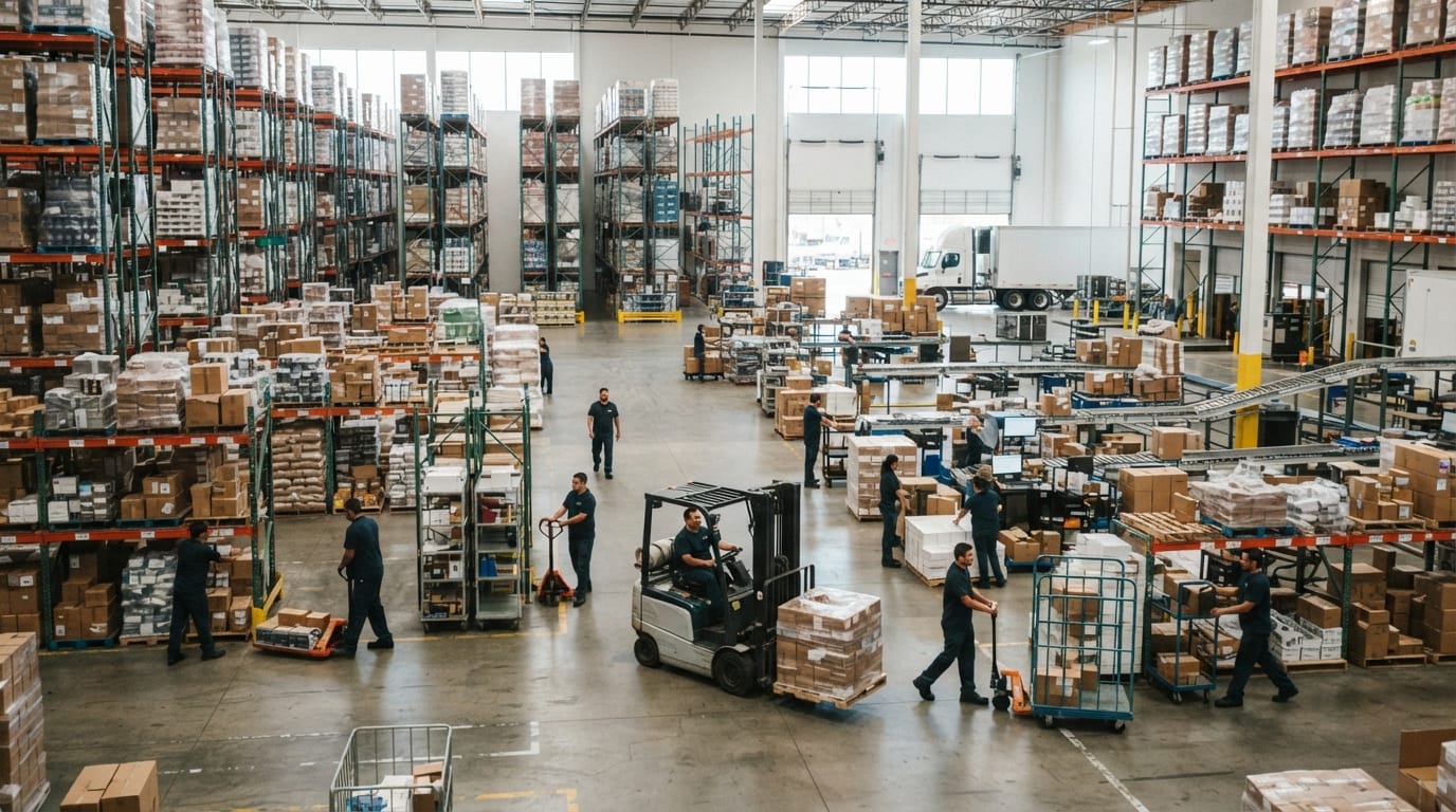The wider operation that ordering management system runs
