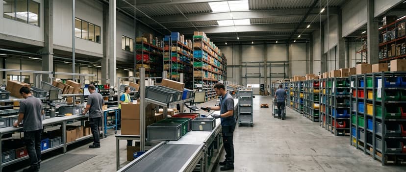 The wider operation that pick and pack in warehouse runs