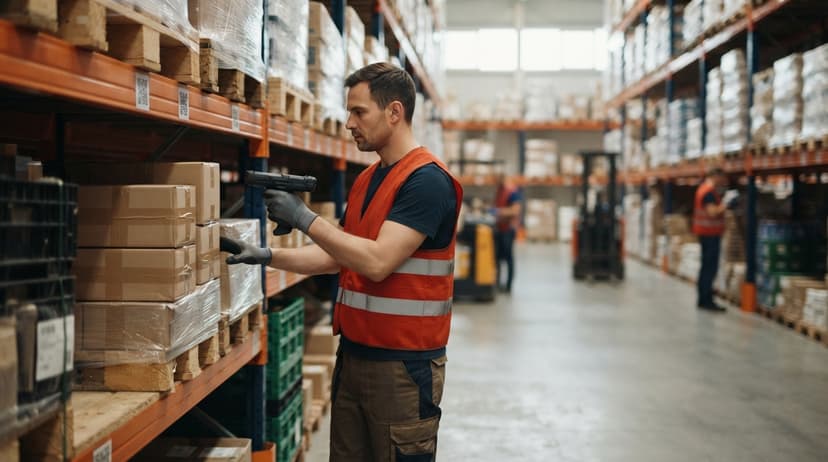 The team who would use qr code for inventory management, mid-task