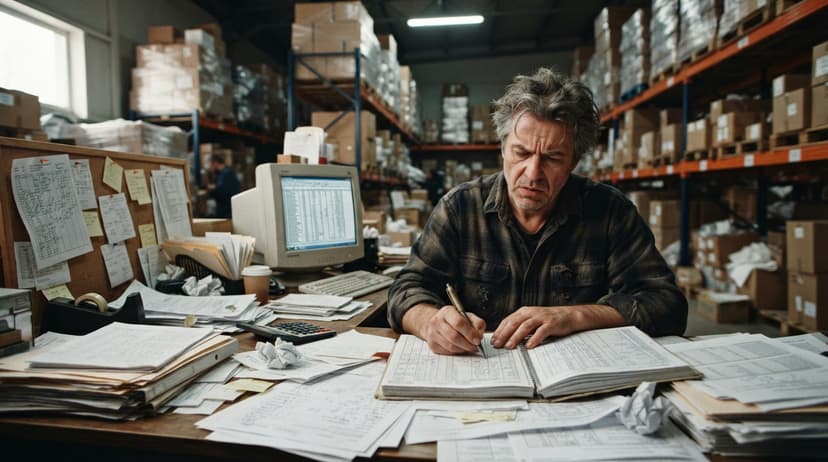 The manual process retail inventory management replaces