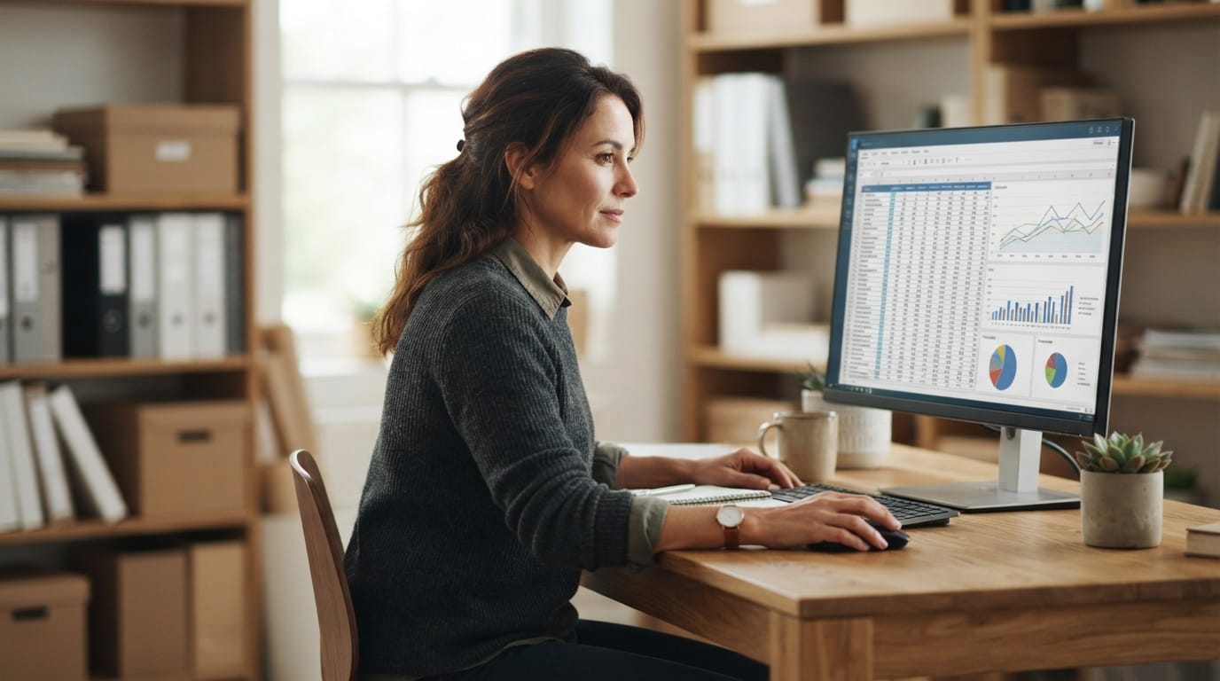 Reviewing the figures small business inventory management produces