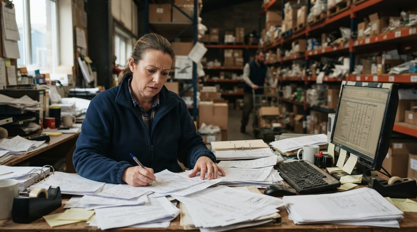 The manual process small business inventory management system replaces