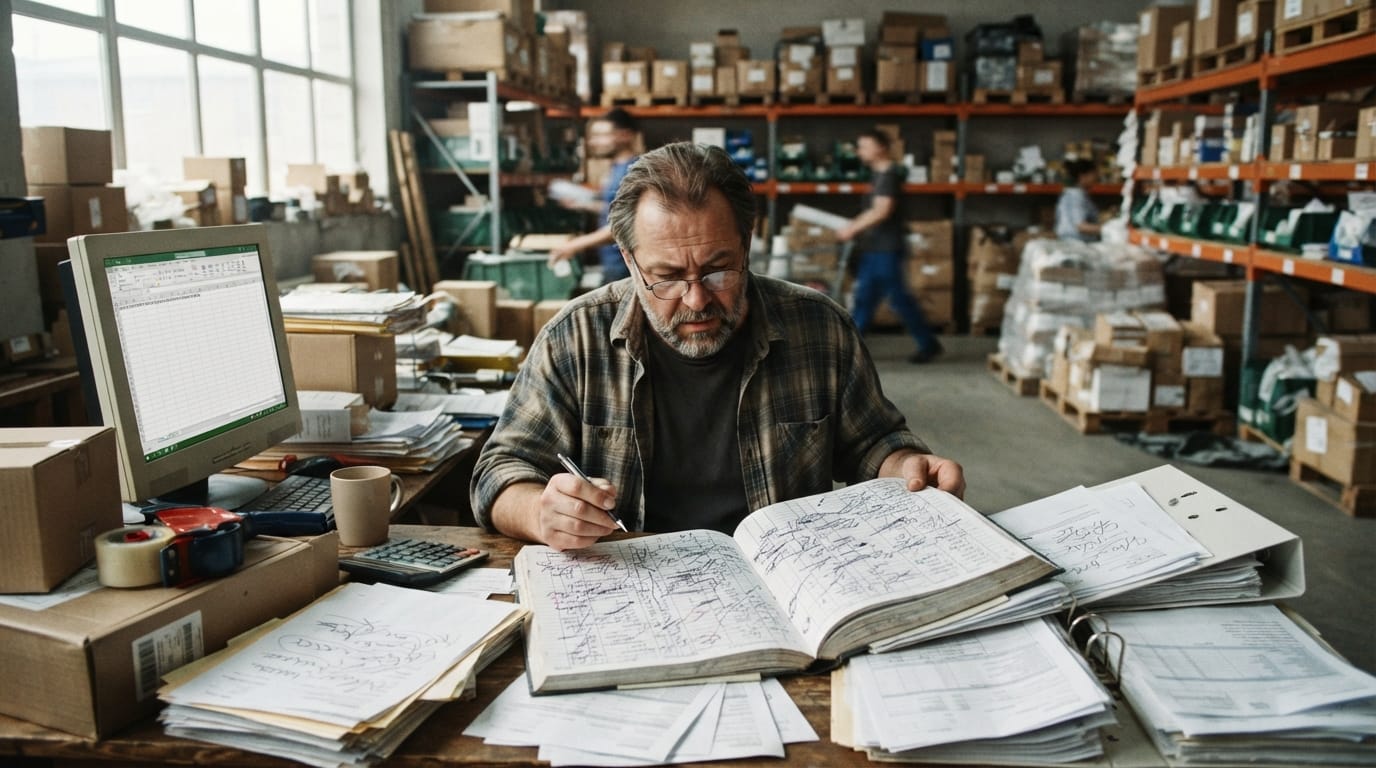 The manual process small business stock management software replaces