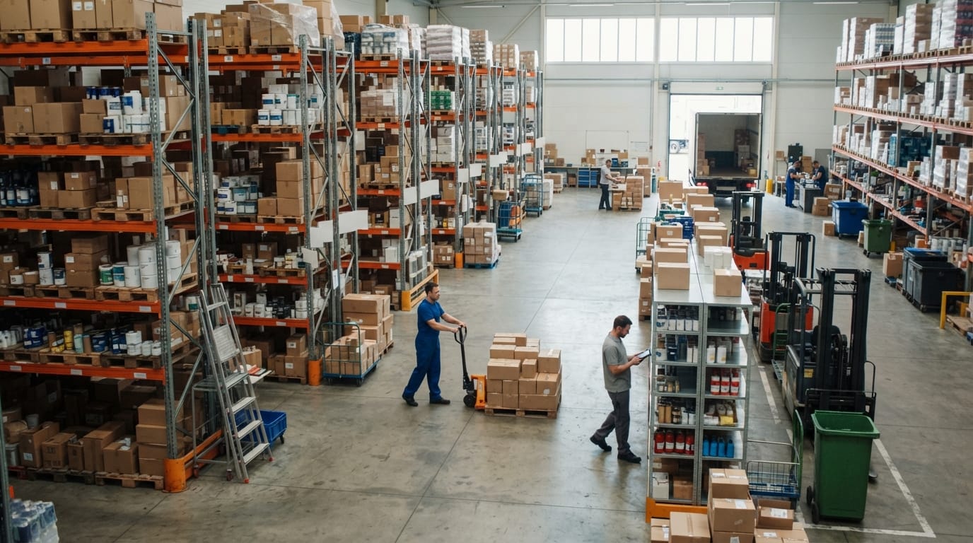 The wider operation that small business stock management software runs