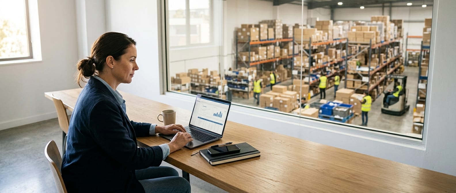 Reviewing the figures stockroom produces