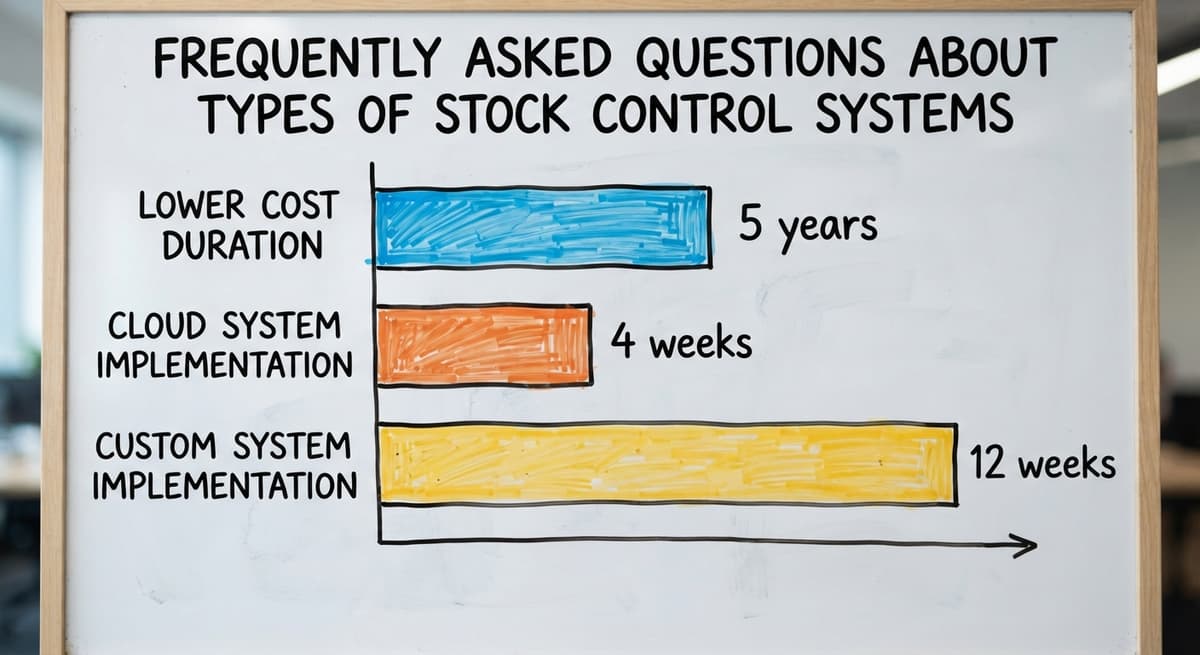 Frequently Asked Questions About Types of Stock Control Systems, in figures