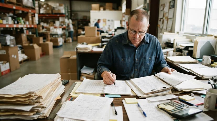 The manual process types of stock control systems replaces