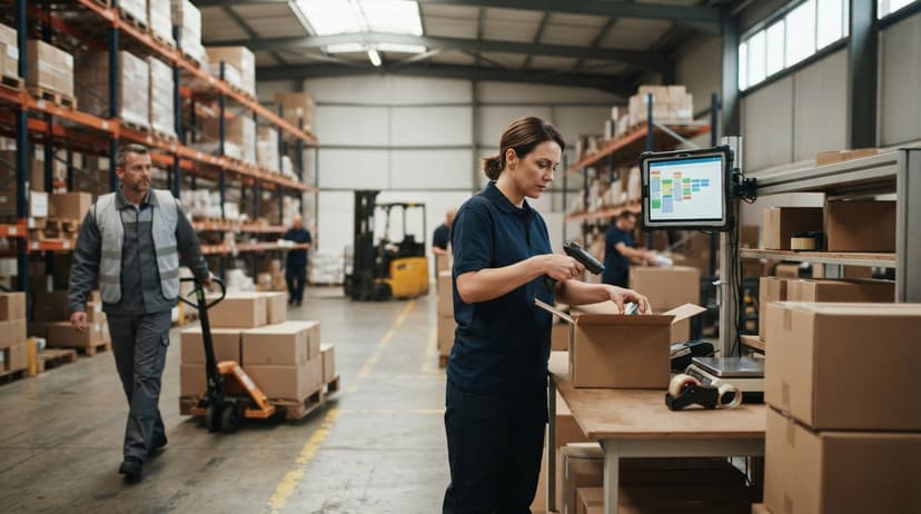 The team who would use warehouse execution system vs warehouse management system, mid-task