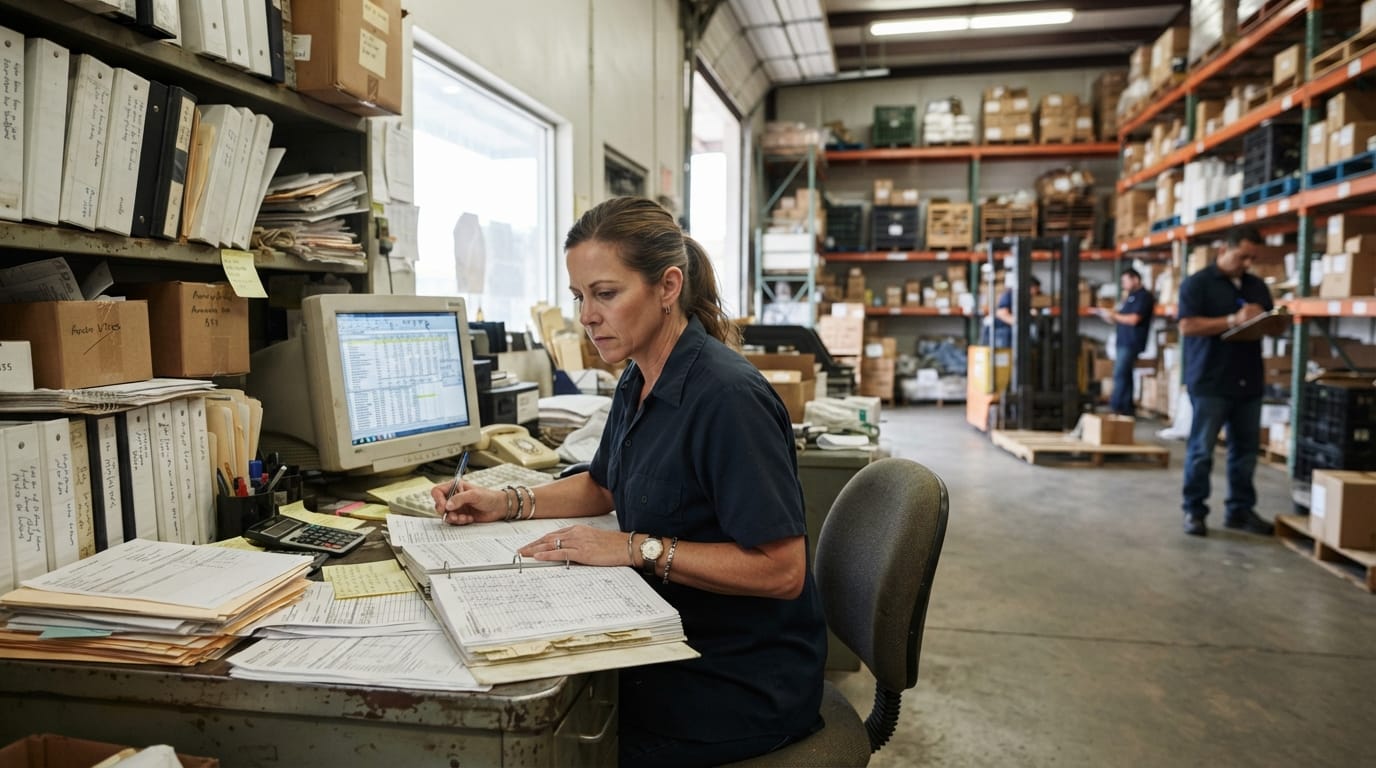 The manual process warehouse ideas improvement replaces