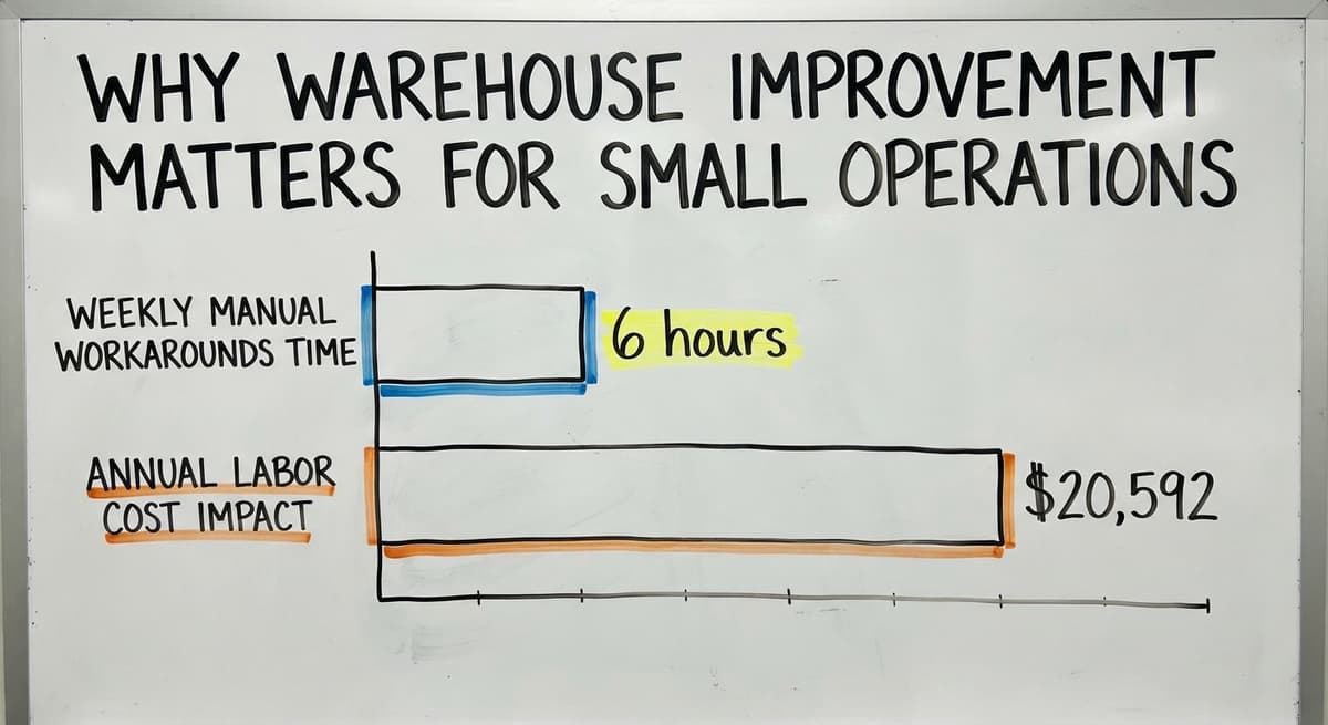 Why Warehouse Improvement Matters for Small Operations, in figures