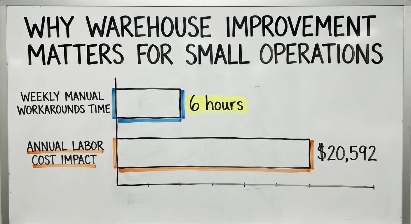 Why Warehouse Improvement Matters for Small Operations, in figures