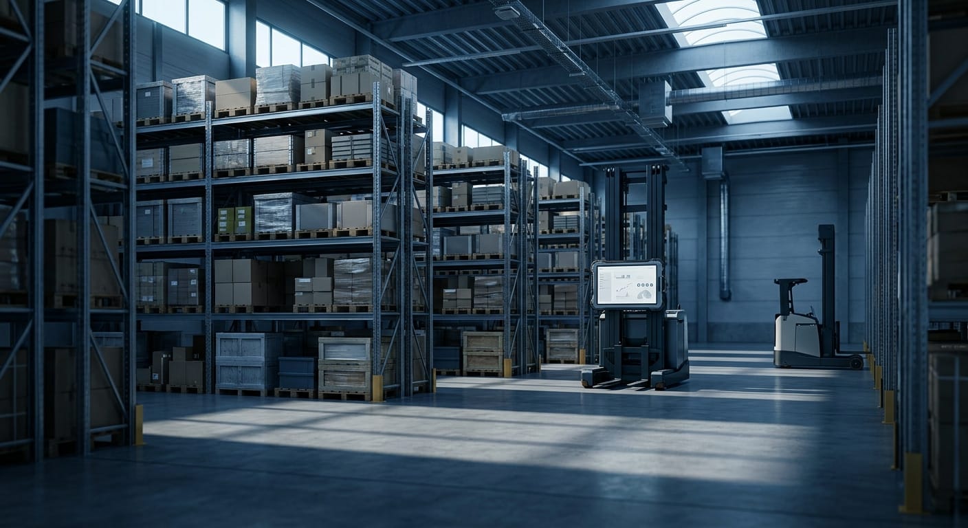The start of a shift, before warehouse inventory management software logs the first movement