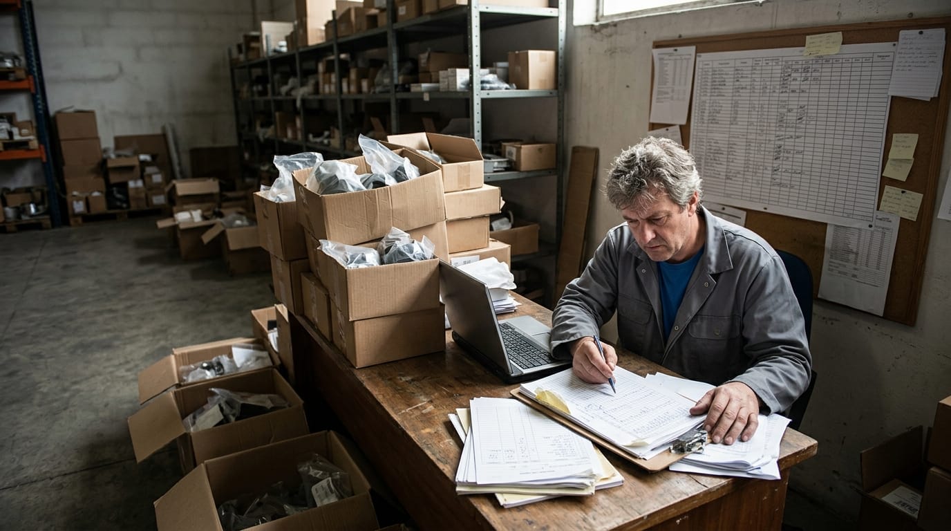 The manual process warehouse inventory management systems replaces