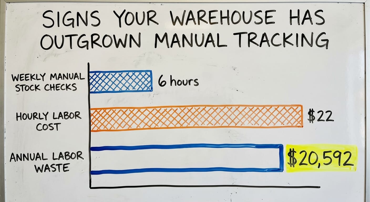 Signs Your Warehouse Has Outgrown Manual Tracking, in figures