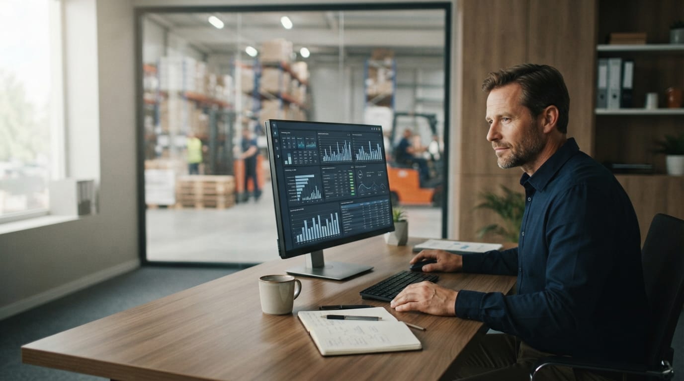 Reviewing the figures warehouse inventory software programs produces