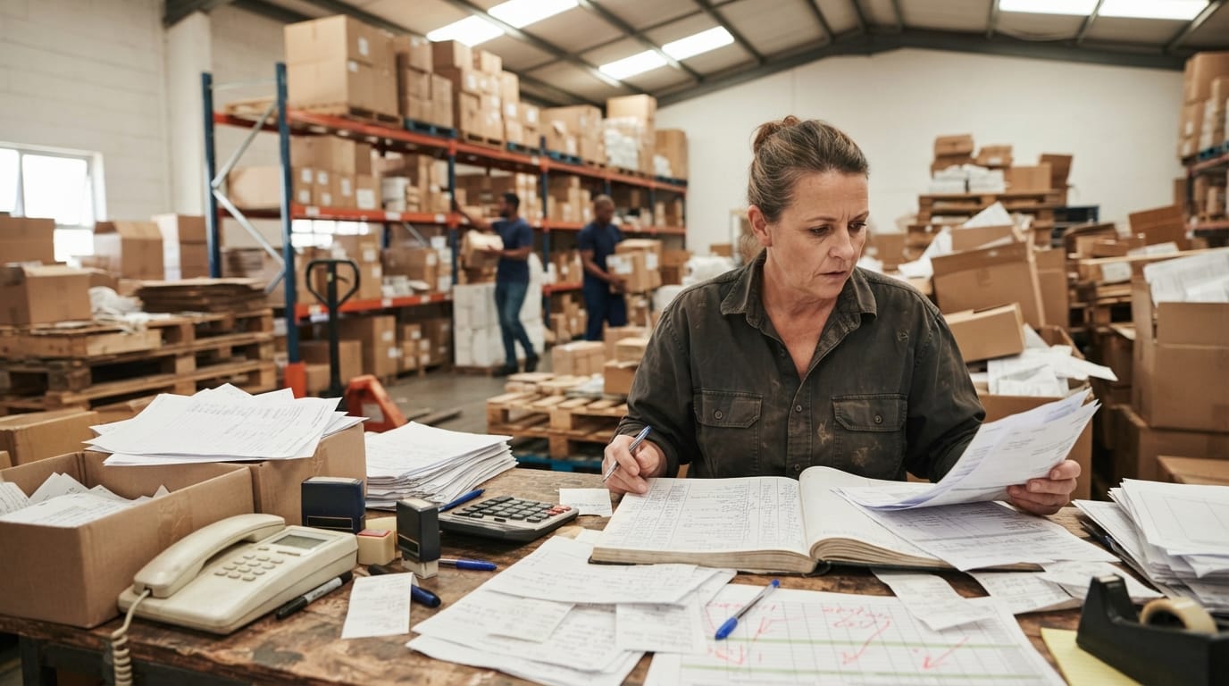 The manual process warehouse inventory software programs replaces