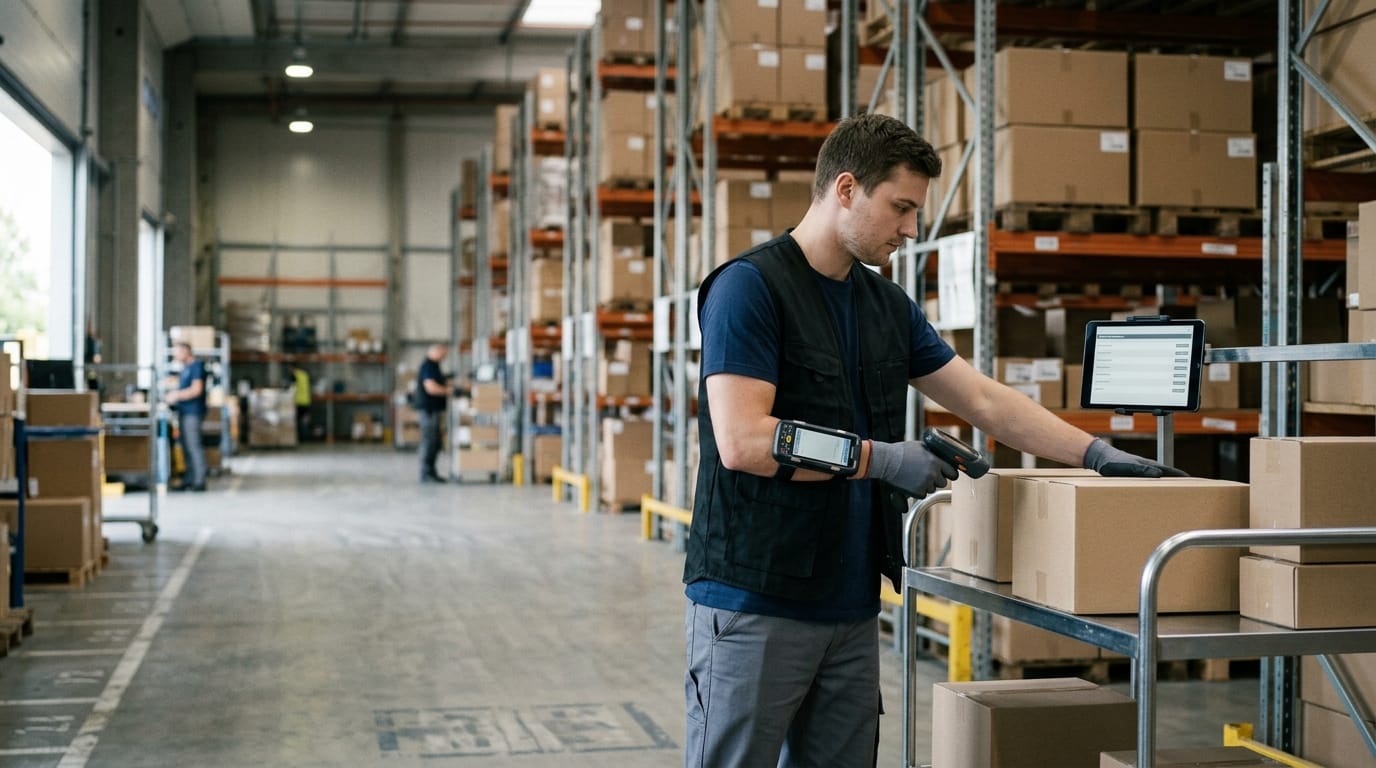 The team who would use warehouse management costs, mid-task
