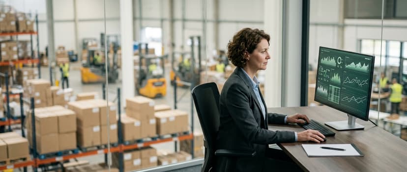 Reviewing the figures warehouse management functions produces