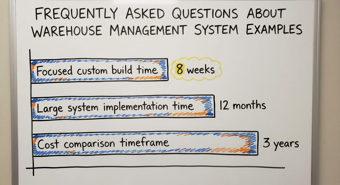 Frequently Asked Questions About Warehouse Management System Examples, in figures