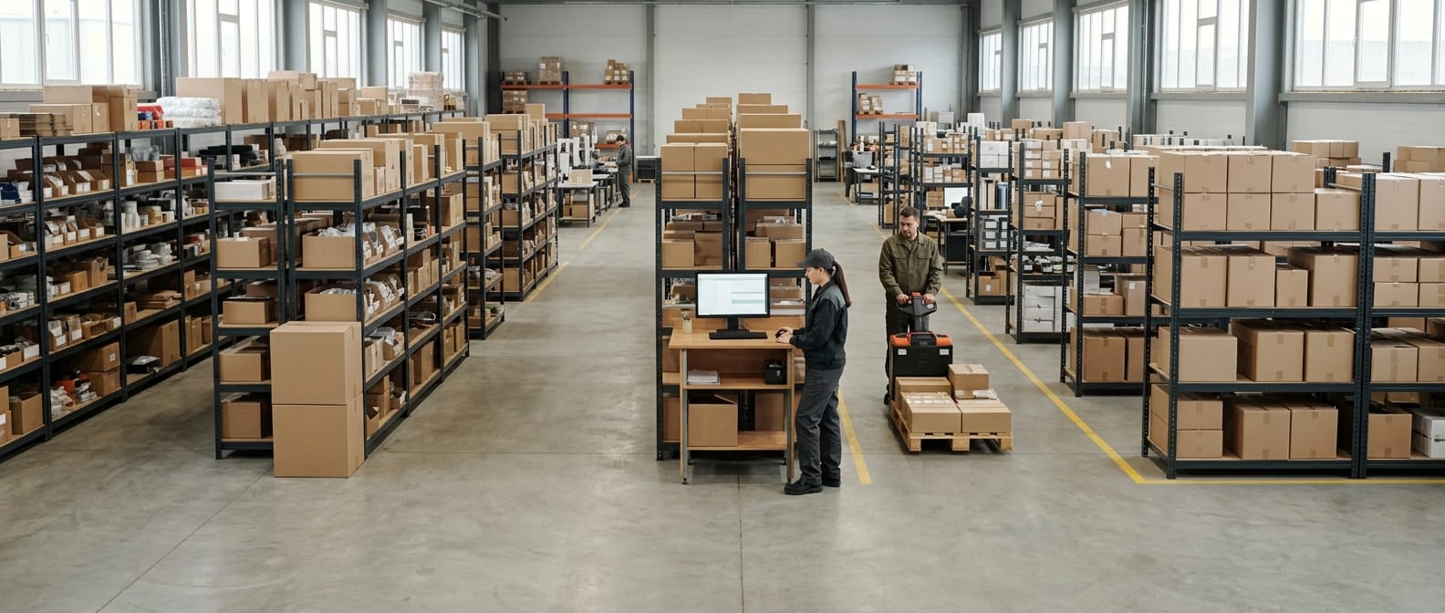 The wider operation that warehouse management system for small business runs