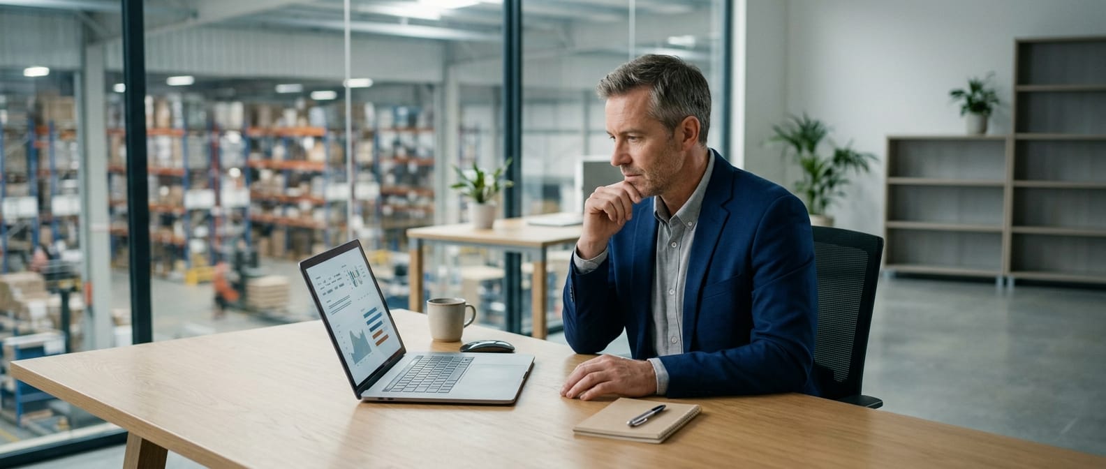 Reviewing the figures warehouse management system implementation produces