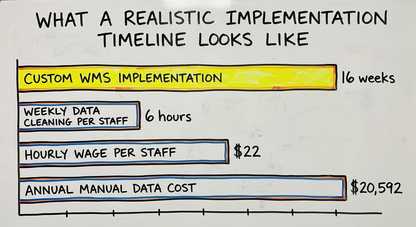 What a Realistic Implementation Timeline Looks Like, in figures