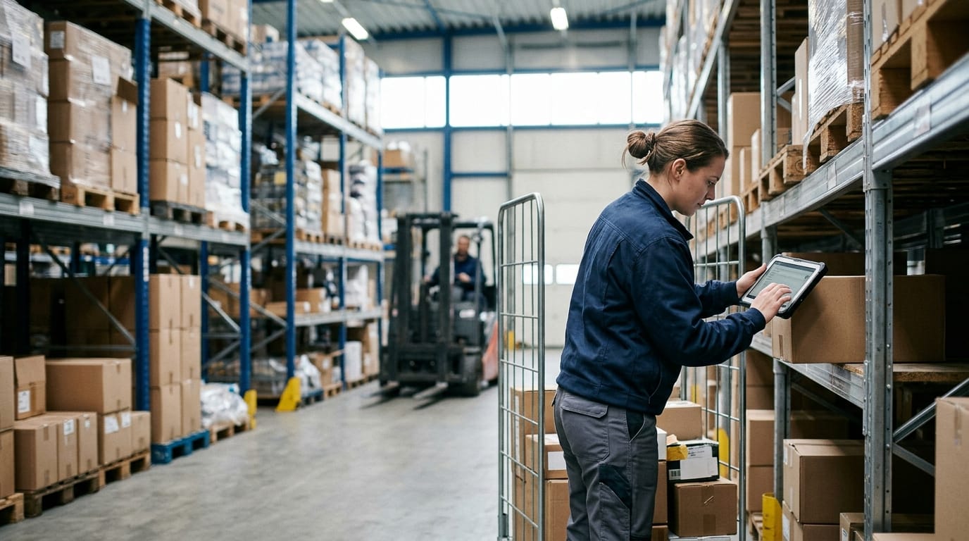 The team who would use warehouse management system top 10, mid-task