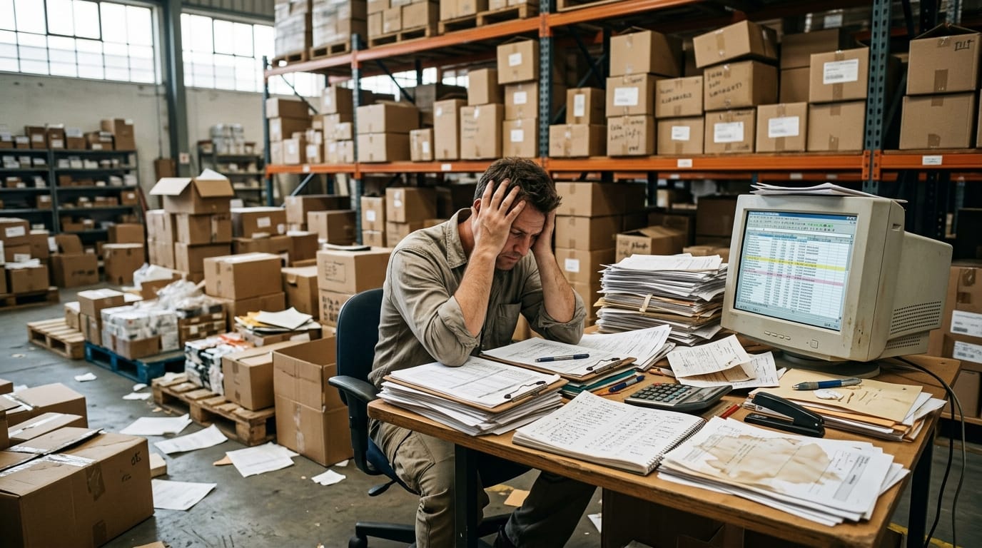 The manual process warehouse management system top 10 replaces