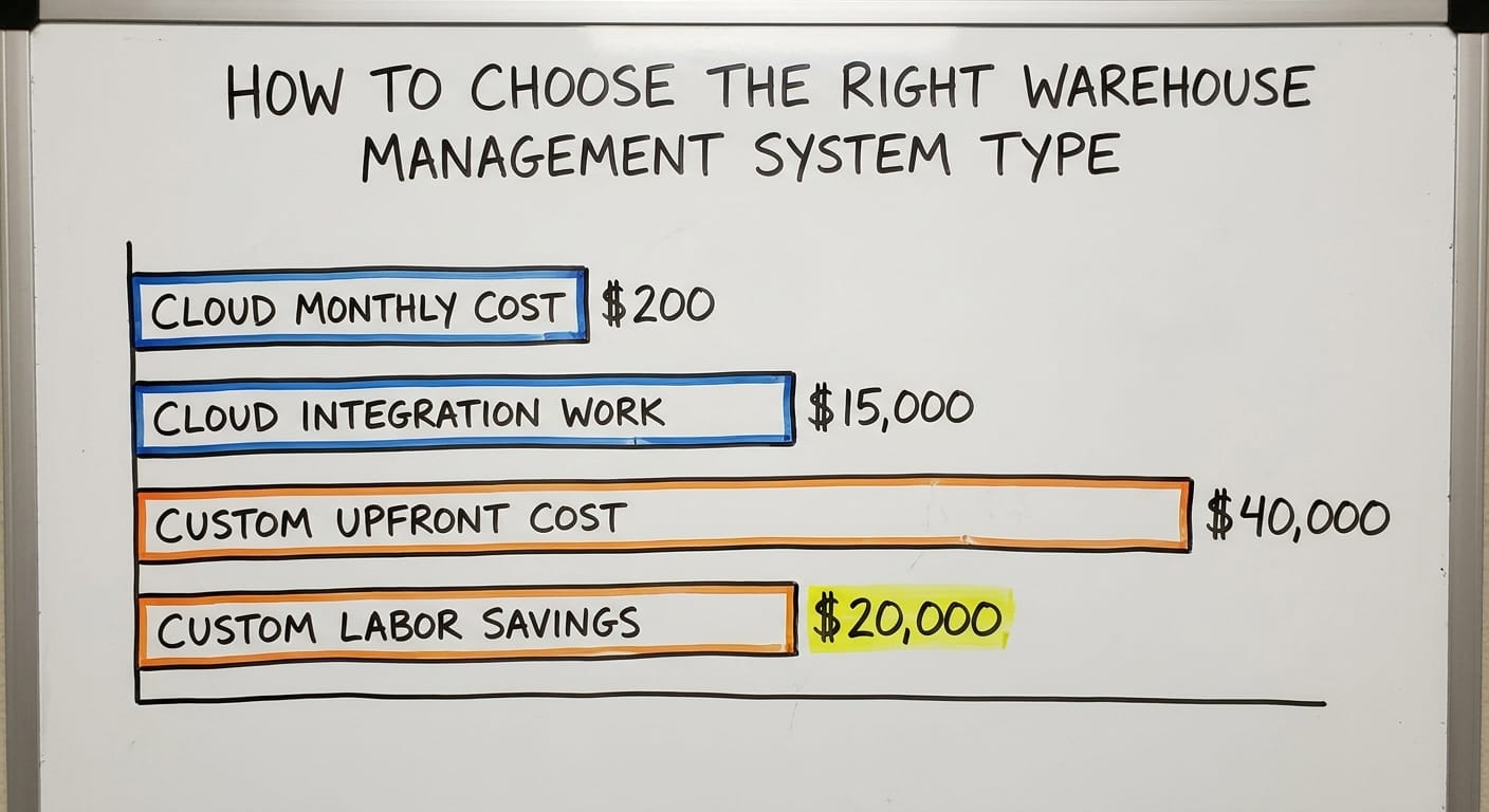 How to Choose the Right Warehouse Management System Type, in figures