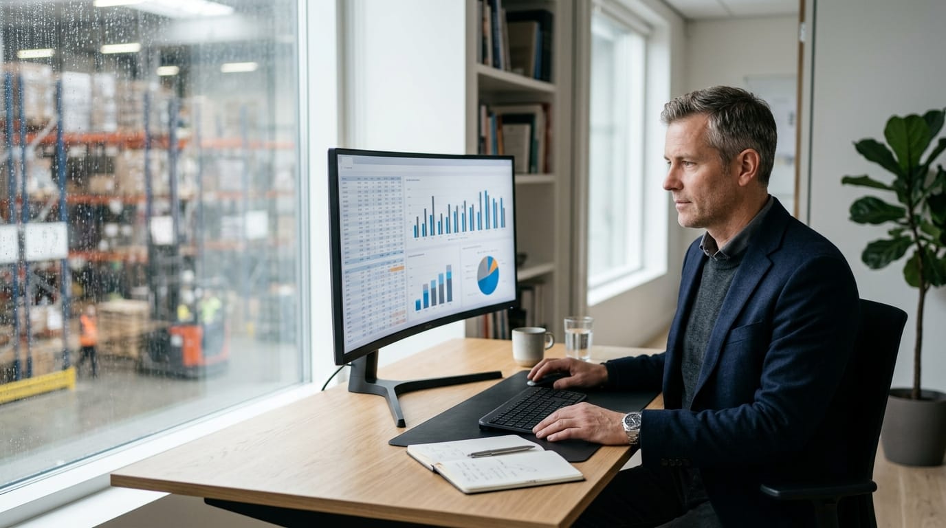 Reviewing the figures warehouse management system types produces