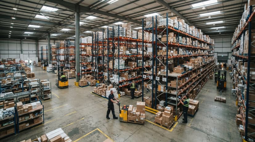 The wider operation that warehouse scanner system runs