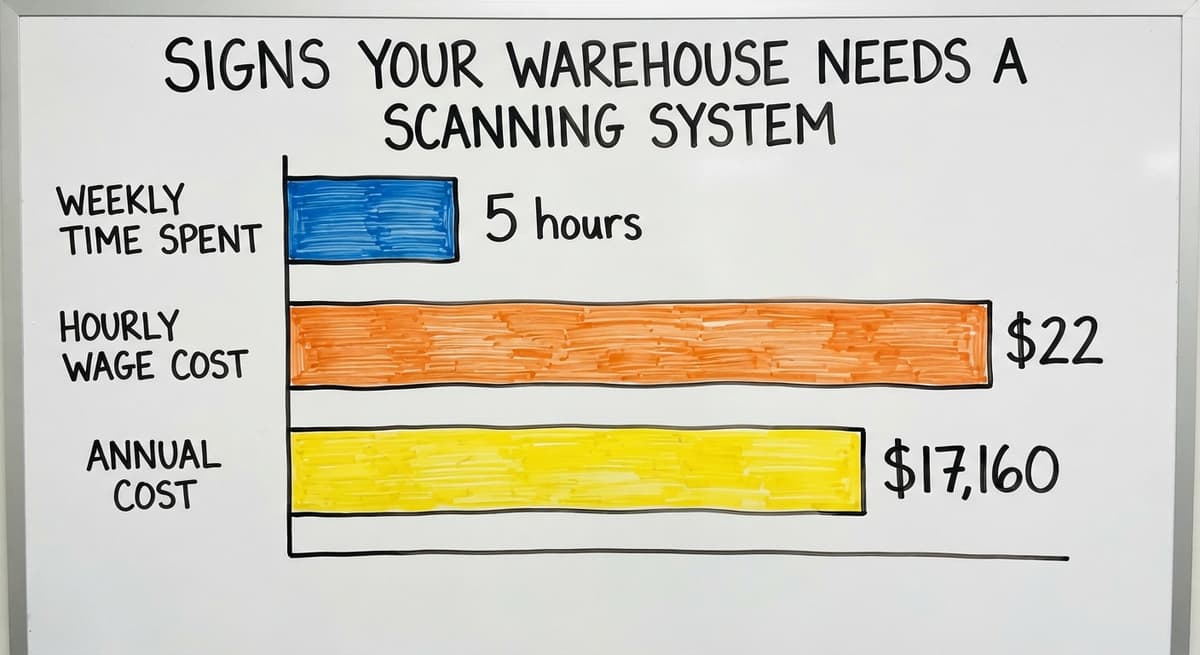Signs Your Warehouse Needs a Scanning System, in figures