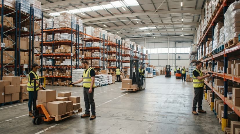 The wider operation that warehouse scanning system runs