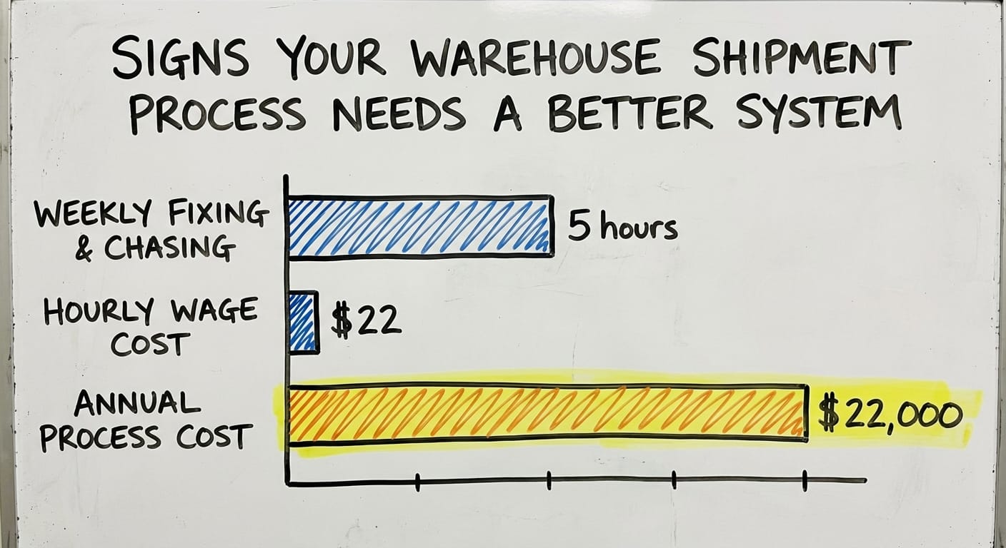 Signs Your Warehouse Shipment Process Needs a Better System, in figures
