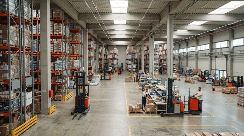 The wider operation that warehouse stock management software runs