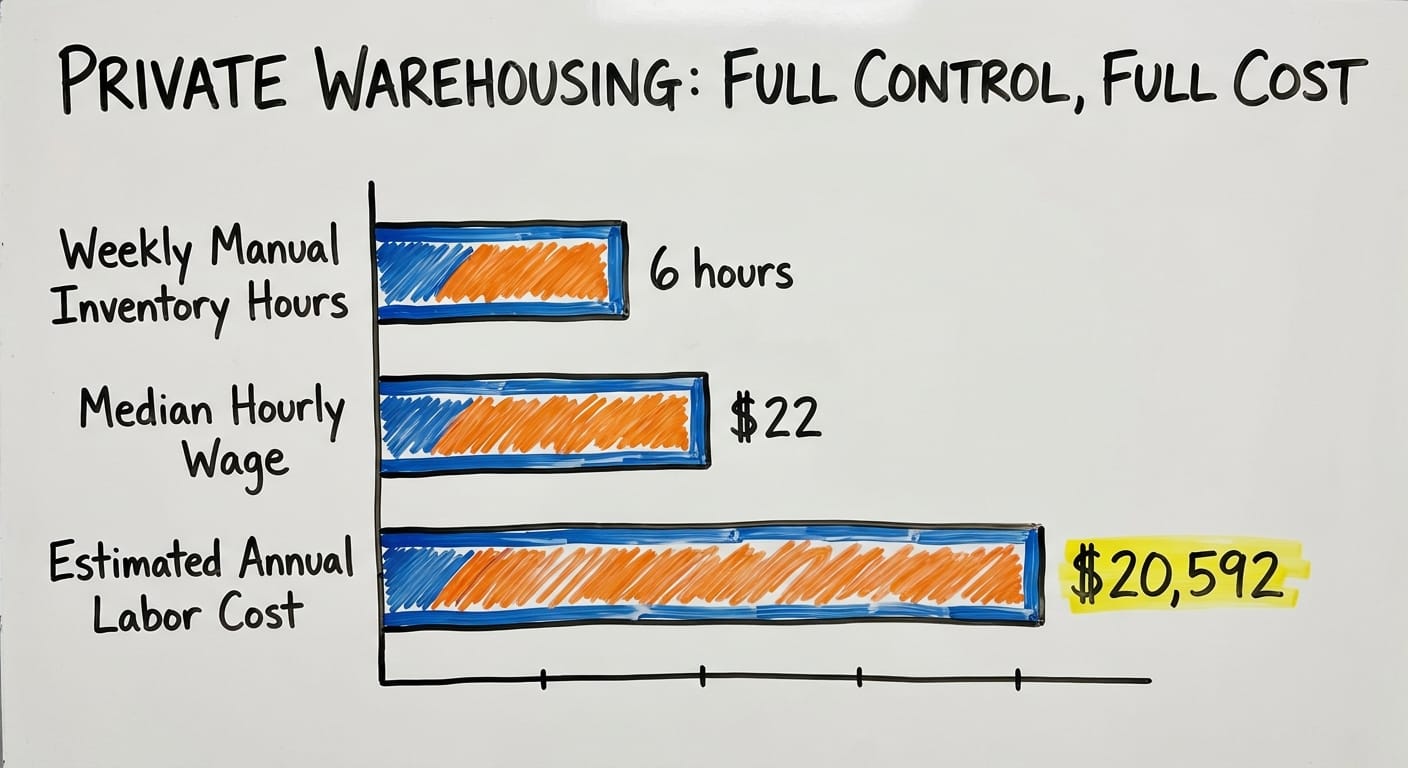 Private Warehousing: Full Control, Full Cost, in figures