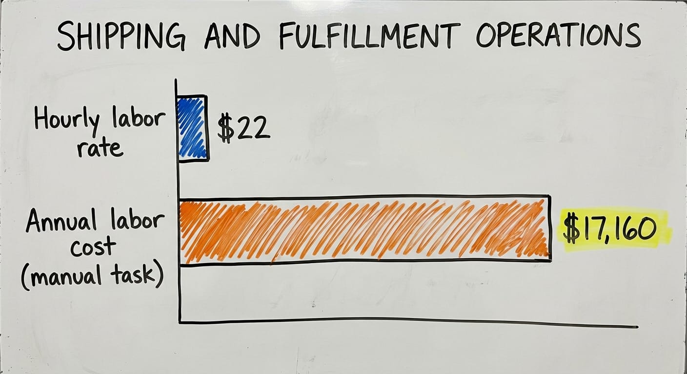 Shipping and Fulfillment Operations, in figures