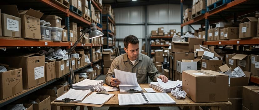 The manual process warehousing pick and pack replaces