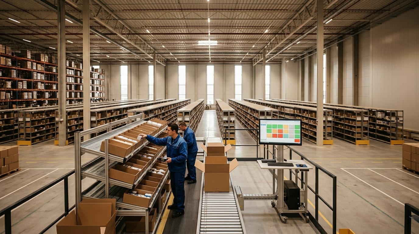 The wider operation that warehousing pick and pack runs