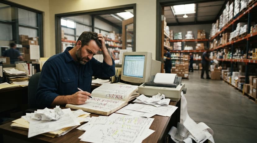 The manual process what are serial numbers used for replaces