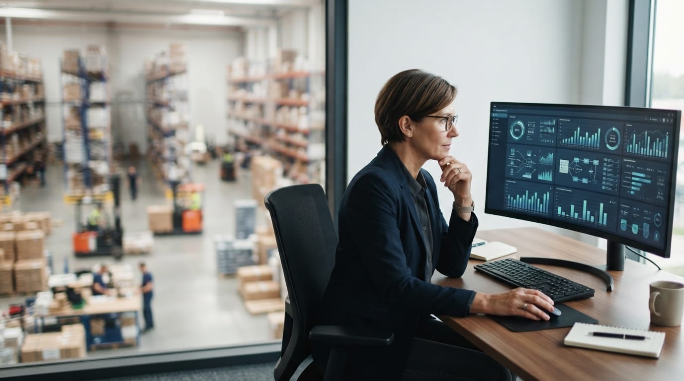 Reviewing the figures what are the 5 main activities in a warehouse? produces