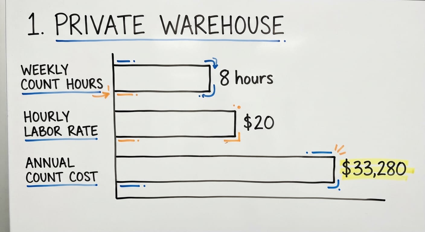 1. Private Warehouse, in figures