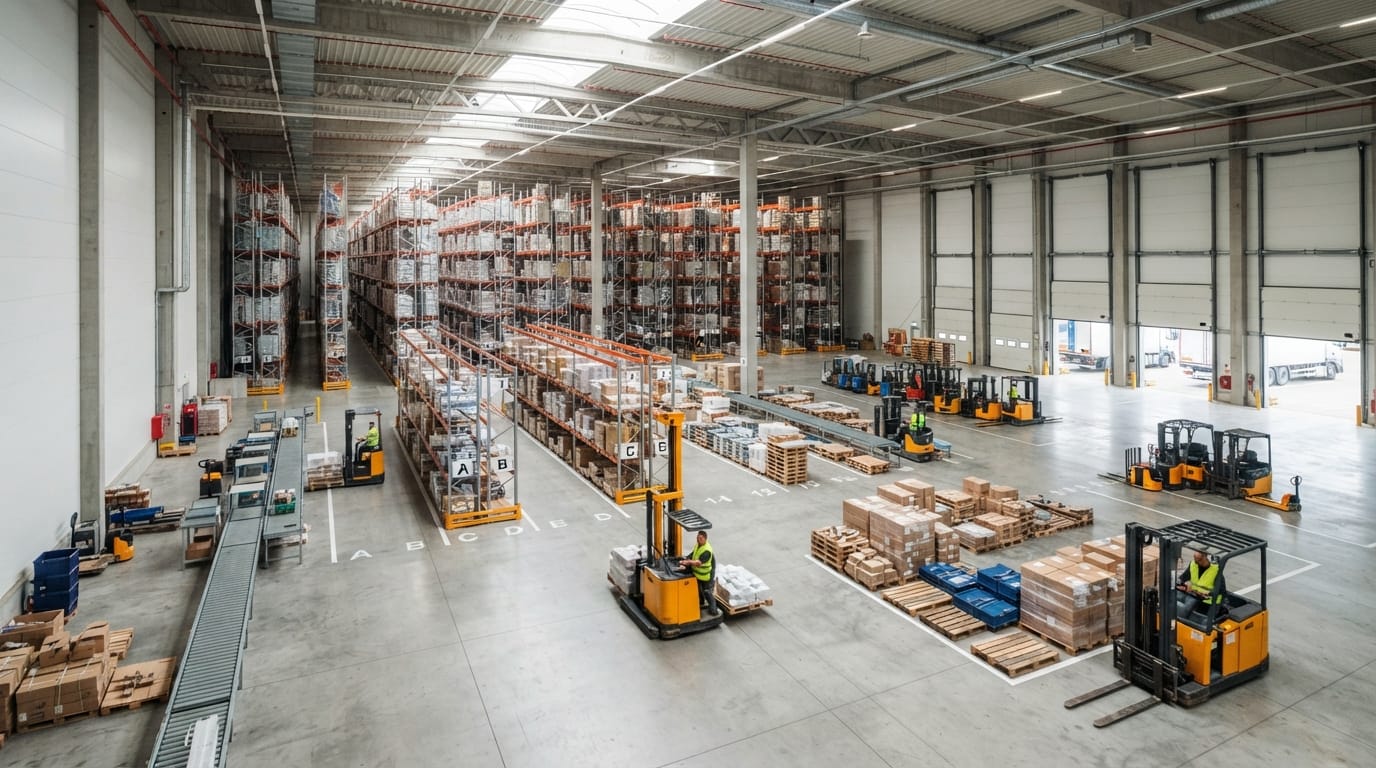 The wider operation that what are the 7 types of warehouses? runs