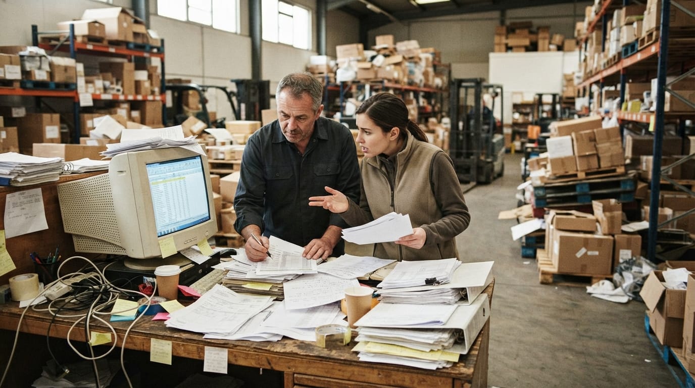 The manual process what are the 7s rules in a warehouse? replaces