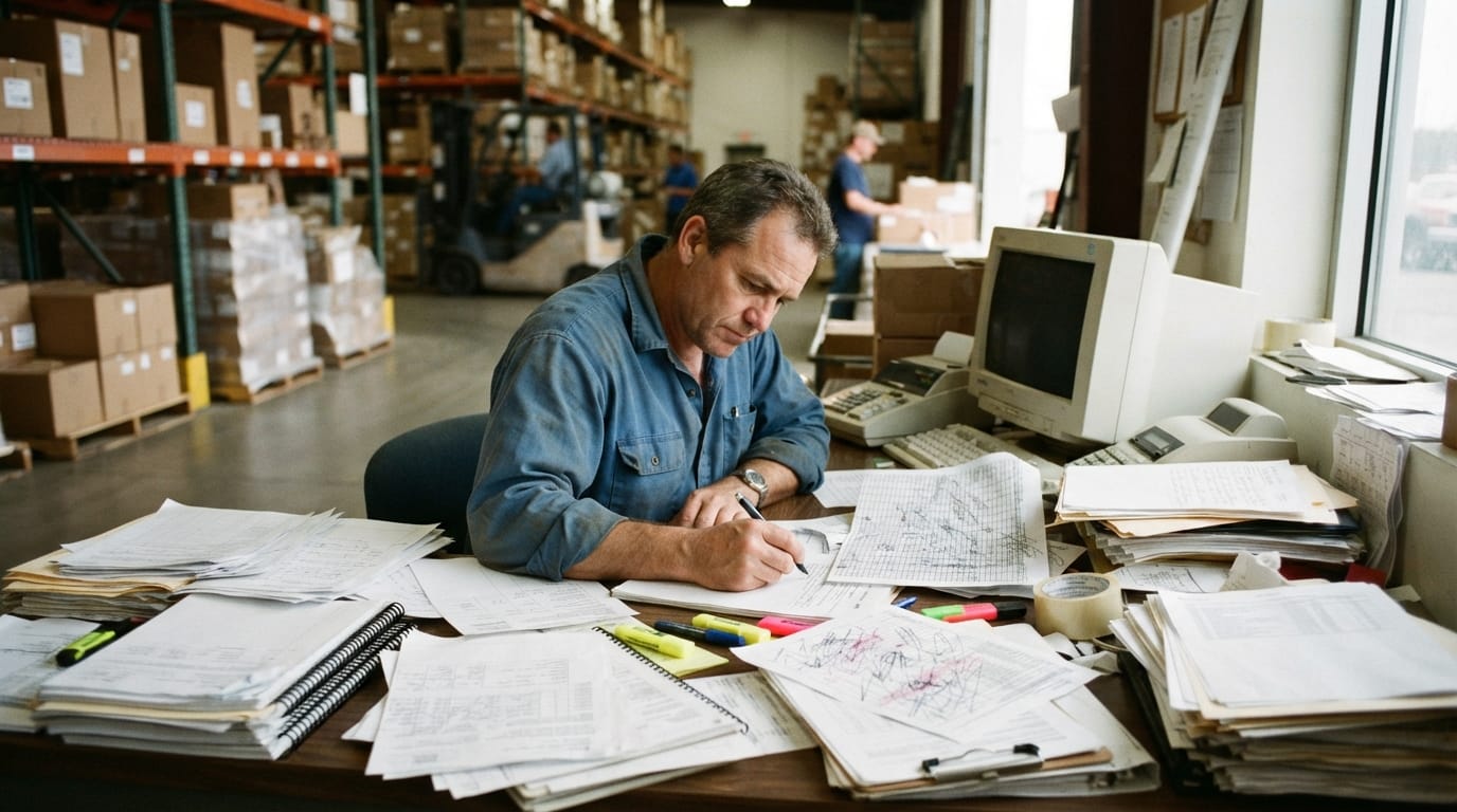 The manual process what are the benefits of warehouse management system replaces
