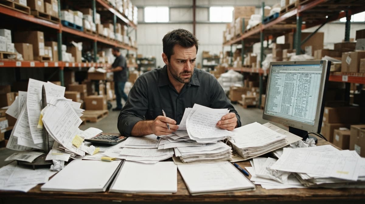 The manual process what are the four types of wms? replaces